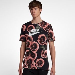 Pink rose nike shirt Clearance